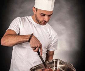 Chefs are cooking Stock Photo 05