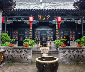 China Pingyao Humanities Landscape Stock Photo 02