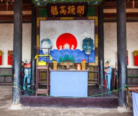 China Pingyao Humanities Landscape Stock Photo 09