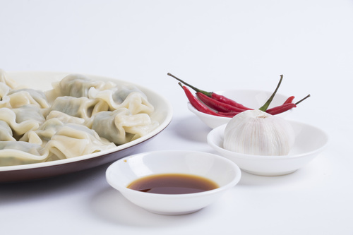 Chinese Dim Sum Dumplings Stock Photo 02