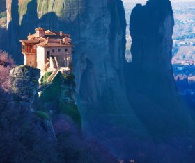 Different styles of monastery Stock Photo 03