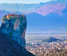 Different styles of monastery Stock Photo 04