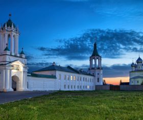 Different styles of monastery Stock Photo 15