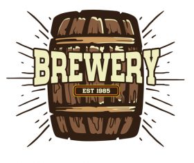 Draft Beer Logo Template vector