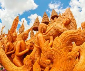 Exquisite carving float Stock Photo 10