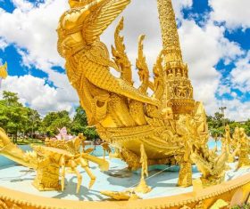 Exquisite carving float Stock Photo 12