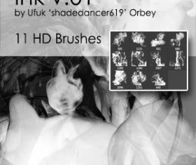 Ink HD Photoshop brushes