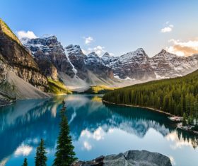 Lake nature landscape mountain forest Stock Photo 10