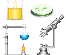 Microscope design vector set 02