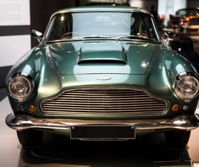 Old-fashioned brand car exhibition Stock Photo 04