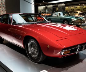 Old-fashioned brand car exhibition Stock Photo 05