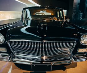 Old-fashioned brand car exhibition Stock Photo 06