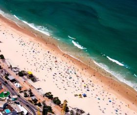 People on vacation by the sea Stock Photo 07