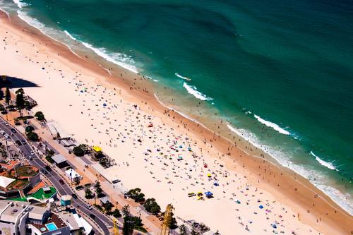 People on vacation by the sea Stock Photo 07