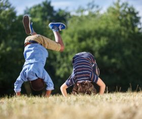 Roll kids Stock Photo 01