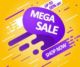 Sale special offer discount poster vector template 02