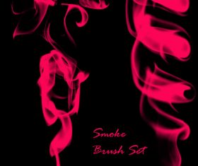 Set of Smoke Photoshop Brushes