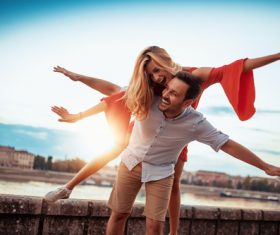 Stock Photo Valentines Day Lovely happy couple 01