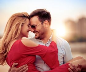 Stock Photo Valentines Day Lovely happy couple 03