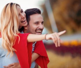Stock Photo Valentines Day Lovely happy couple 09