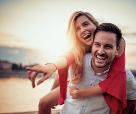 Stock Photo Valentines Day Lovely happy couple 10