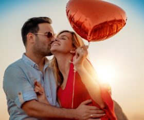 Stock Photo Valentines Day Lovely happy couple 11