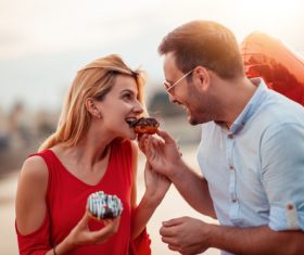 Stock Photo Valentines Day Lovely happy couple 14