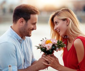 Stock Photo Valentines Day Lovely happy couple 15