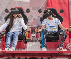 Stock Photo Virtual reality 3D glasses IT entertainment technology 03