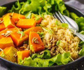 Stock Photo variety of mouth-watering delicious dishes 05