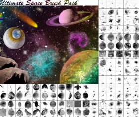 Ultimate Space Photoshop Brushes