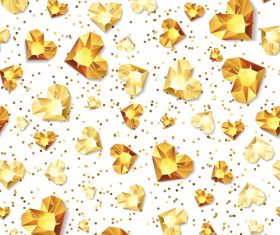 Valentines Day diamond seamless pattern vector 03