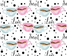 Valentines day love pattern seamless vectors 08