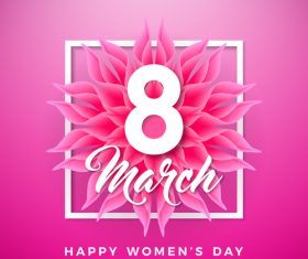 Women day festival design vectors 02