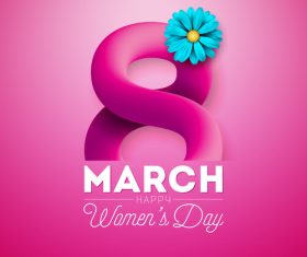 Women day festival design vectors 03