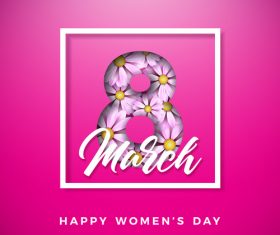 Women day festival design vectors 04