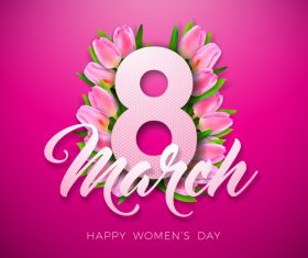 Women day festival design vectors 05
