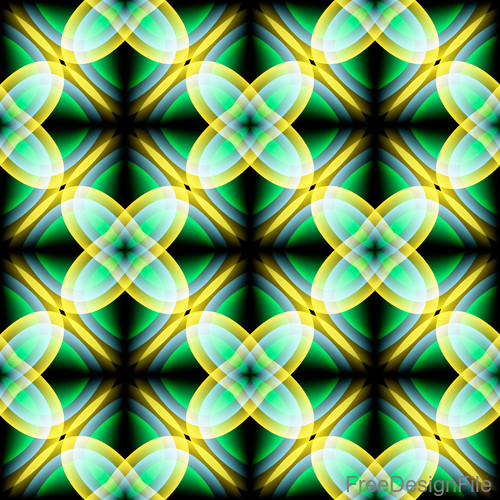 kaleidoscope beautiful pattern vectors 01