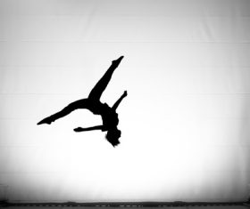 people tumble jump flip Stock Photo 04