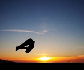 people tumble jump flip Stock Photo 08