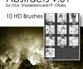 Abstracts Volcano HD Photoshop Brushes