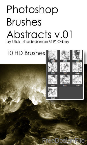 Abstracts Volcano HD Photoshop Brushes