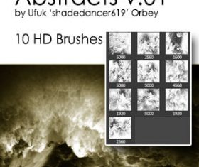 Abstracts Volcano HD Photoshop Brushes