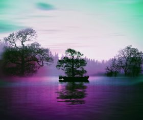 Beautiful landscape Stock Photo 01