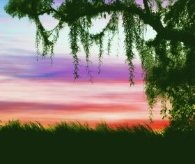 Beautiful landscape Stock Photo 04