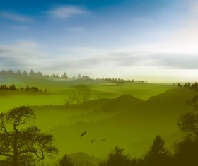 Beautiful landscape Stock Photo 07