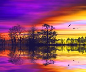 Beautiful landscape Stock Photo 08