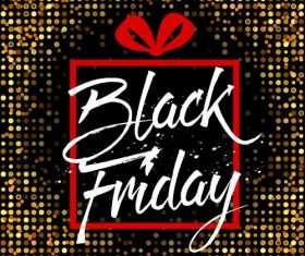 Black Friday sale with neon background vectors 01
