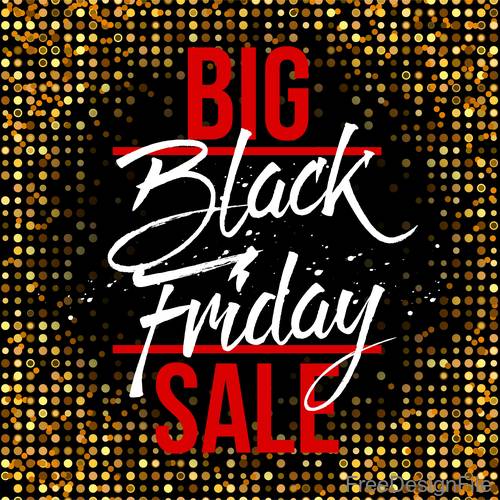 Black Friday sale with neon background vectors 03