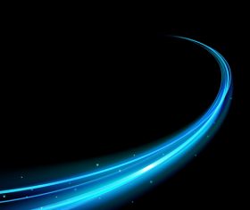 Blue light abstract effect vector 04